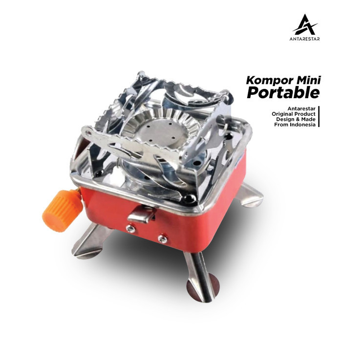 Ready Kompor Mini Portable Camping Outdoor Kompor Gas Kecil