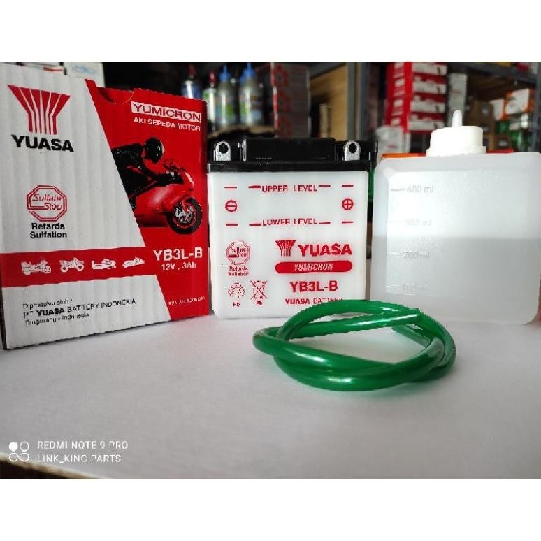 Bbl Aki Rx King 12 Volt Batrai Rx King Ninja Satria Konvensional Basah Yuasa Yb3L B Termurah