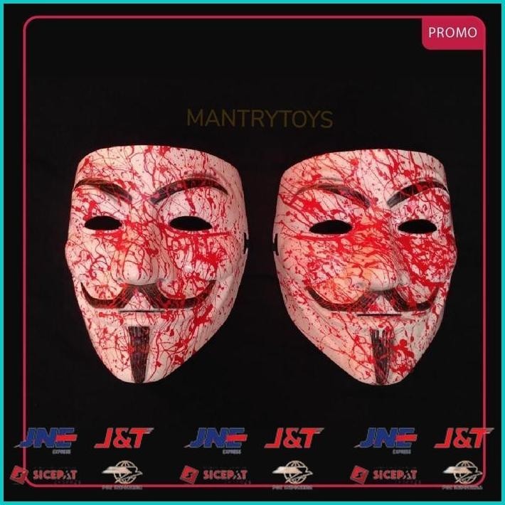 BISMILLAH TOPENG ANONYMOUSE BLOODS DARAH SERAM ANONYMOUS CUSTOM MAINAN ANAK MURAH JOKER TOPENG BUJAN