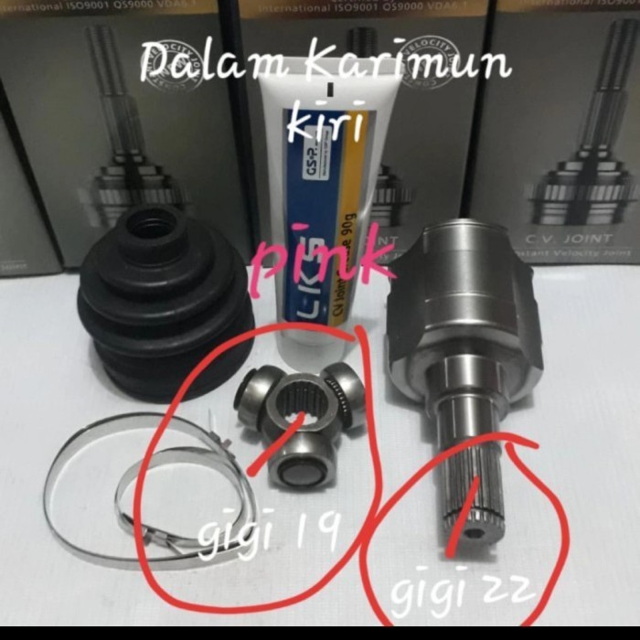 As Roda/Cv Joint Bagian Dalam Karimun Kotak