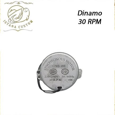 CDF IstanaCustom, Dinamo Wrapping 30 RPM TERLARIS