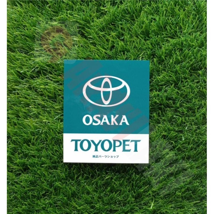 

Sticker Osaka Toyopet Kotak