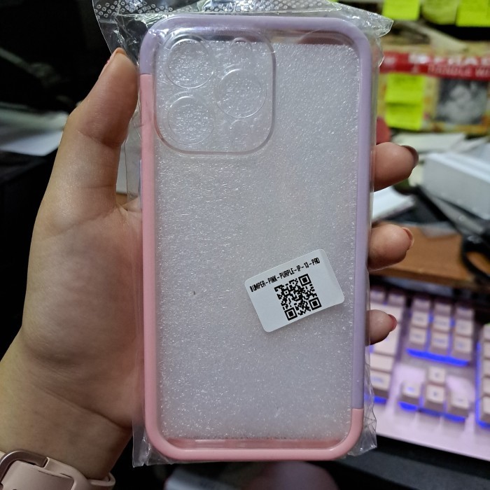 case iphone 13 pro bumper pink purple new