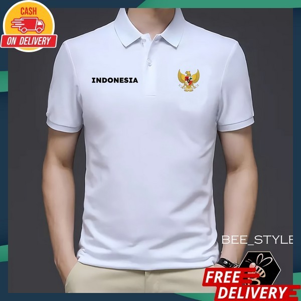 Baju Logo Burung Garuda Kaus Kemerdekaan Baju Atasan Unisex Kaos Premium Pakean Hut Ri 78 Tebal Kaps