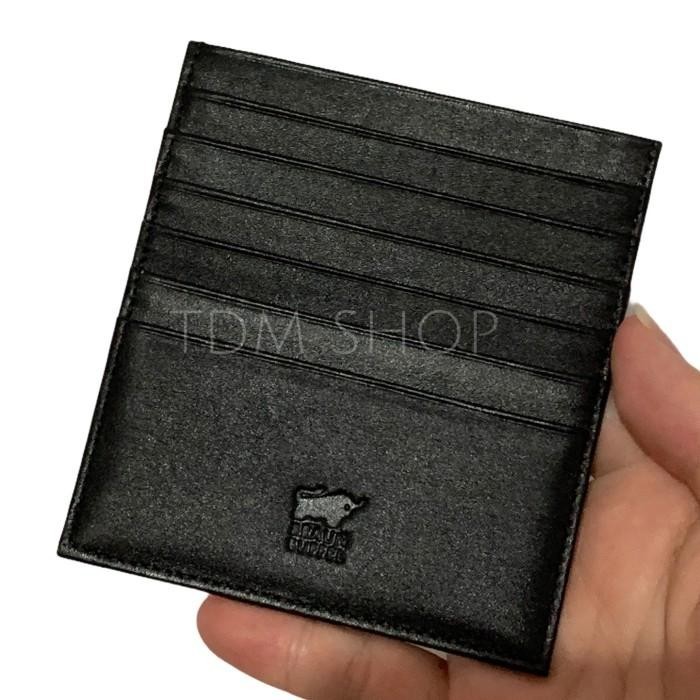 

Dompet Kartu Tipis Slim Card Holder Kulit Asli Sapi Polos