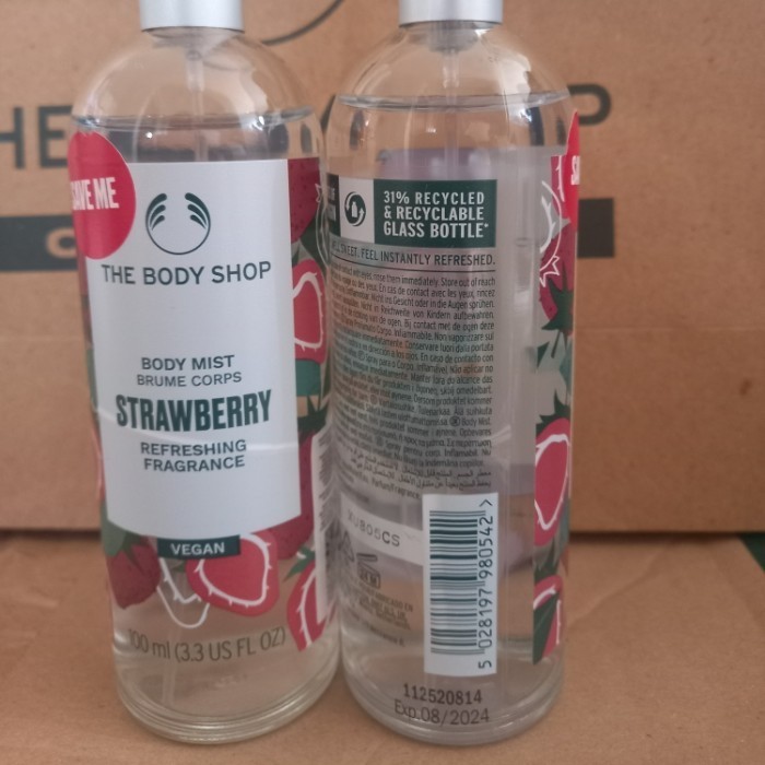 Parfum The Body Shop Strawberry Body St 100Ml