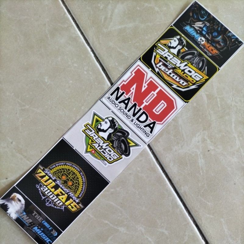 

STIKER AUDIO | STIKER SOUND | STIKER PACK | STIKER BAHAN CROMO | STIKER PACK