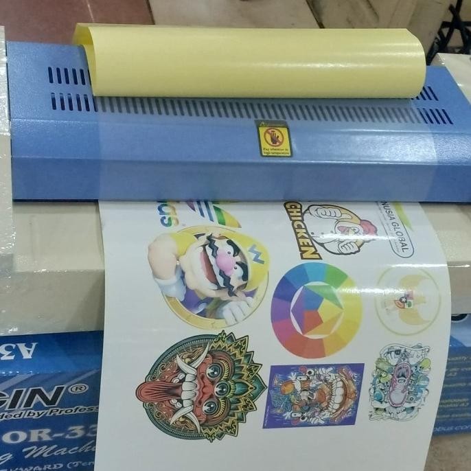 

Bahan Sticker Vinyl Inkjet 120Gsm A3*30M - Print Tinta Art/Pigment/Dye