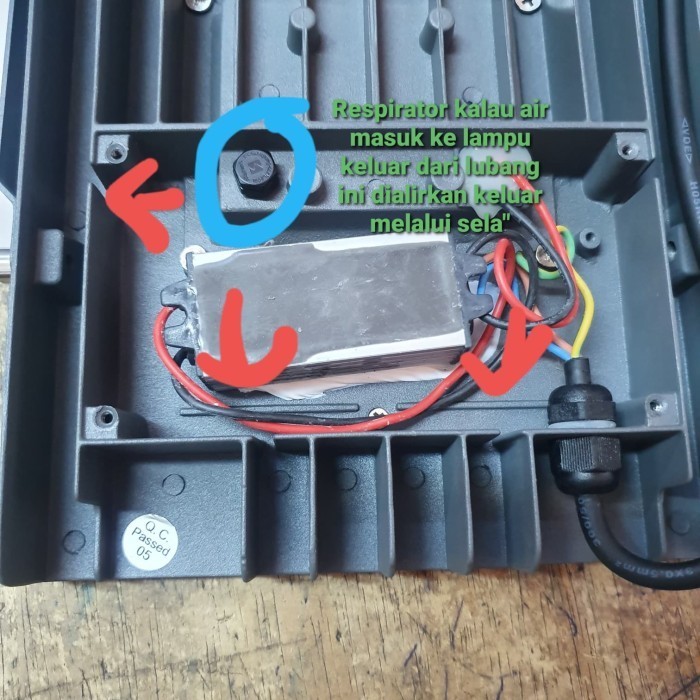 Lampu Sorot / Led Flood 50 Watt Outdoor Ip 67 Ori