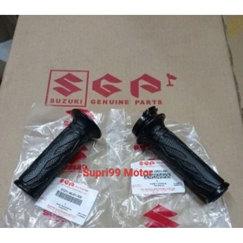 Handgrip Selongsong Kanan Suzuki Suzuki Satria FU Fi injeksi Asli Original SGP