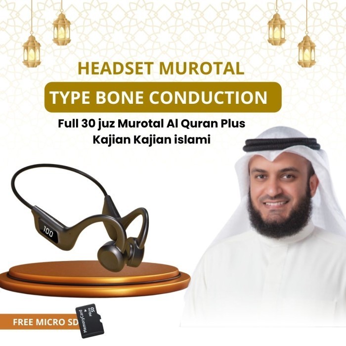 Headset Murotal Earphone Murottal Al Quran Annafi Quran 30 Juz