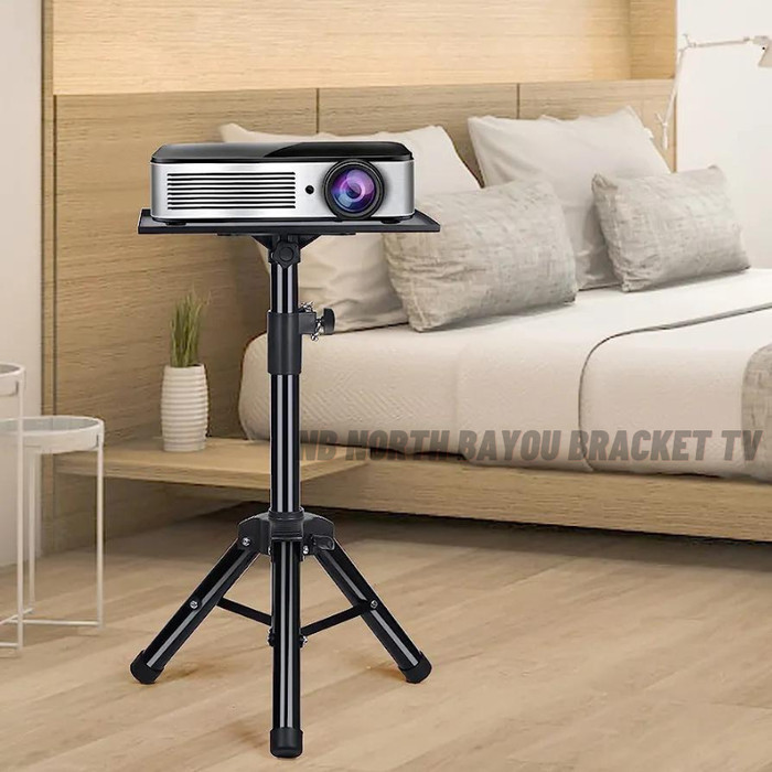 Bracket Standing Tripod Pyoyektor Mini, Tripod Proyektor Adjustable