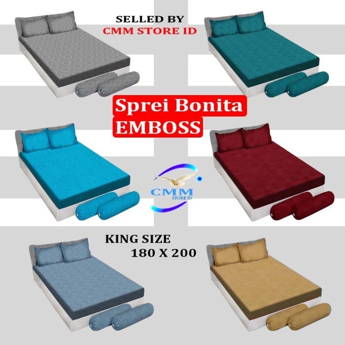 Sprei Bonita 180X200 Sprei 160X200 Bonita Motif Embos