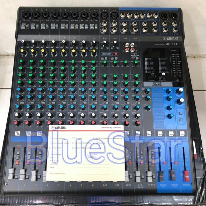 Mixer Yamaha Mg 16 Xu Original ( 16 Channel )