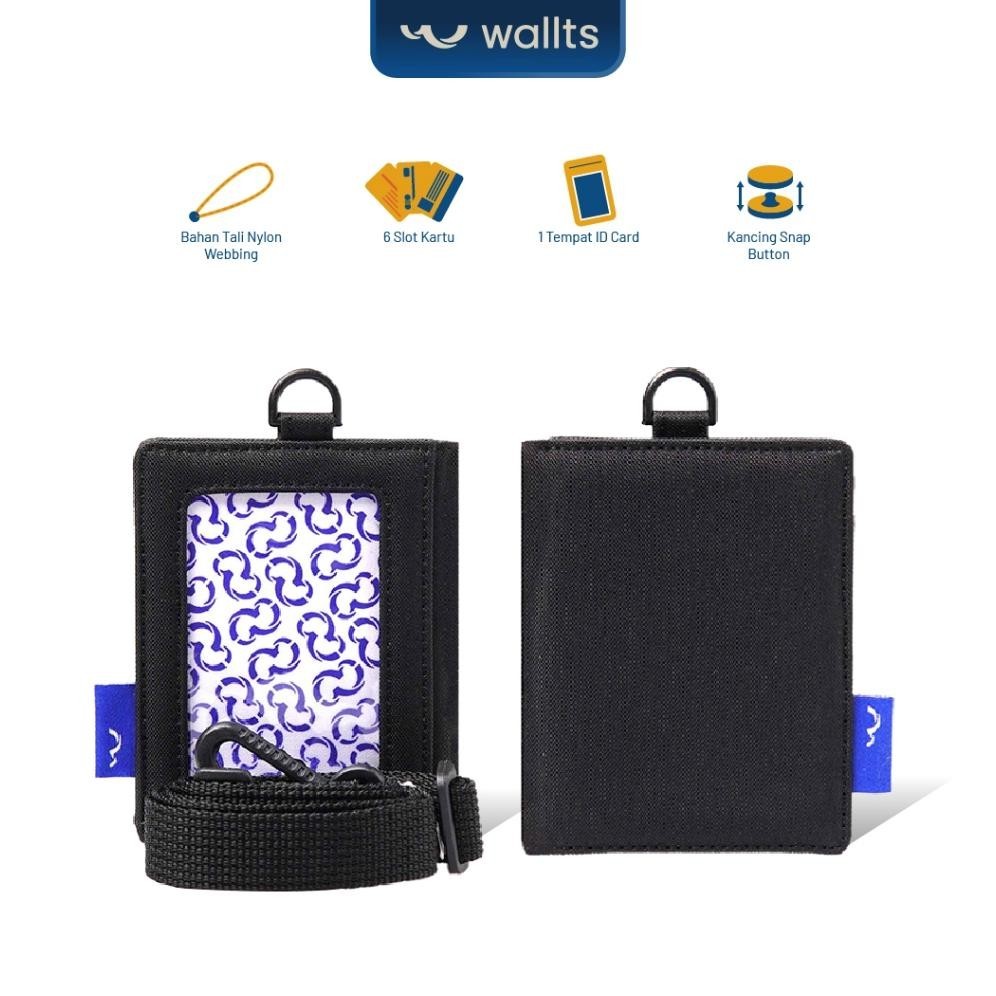 

PROMO Wallts Lorey - Lanyard Name Tag Id Card Pria Wanita an-147