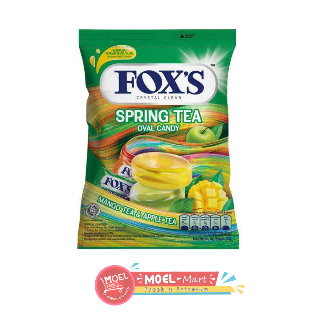 

FOXS SPRING TEA OVAL 125GR