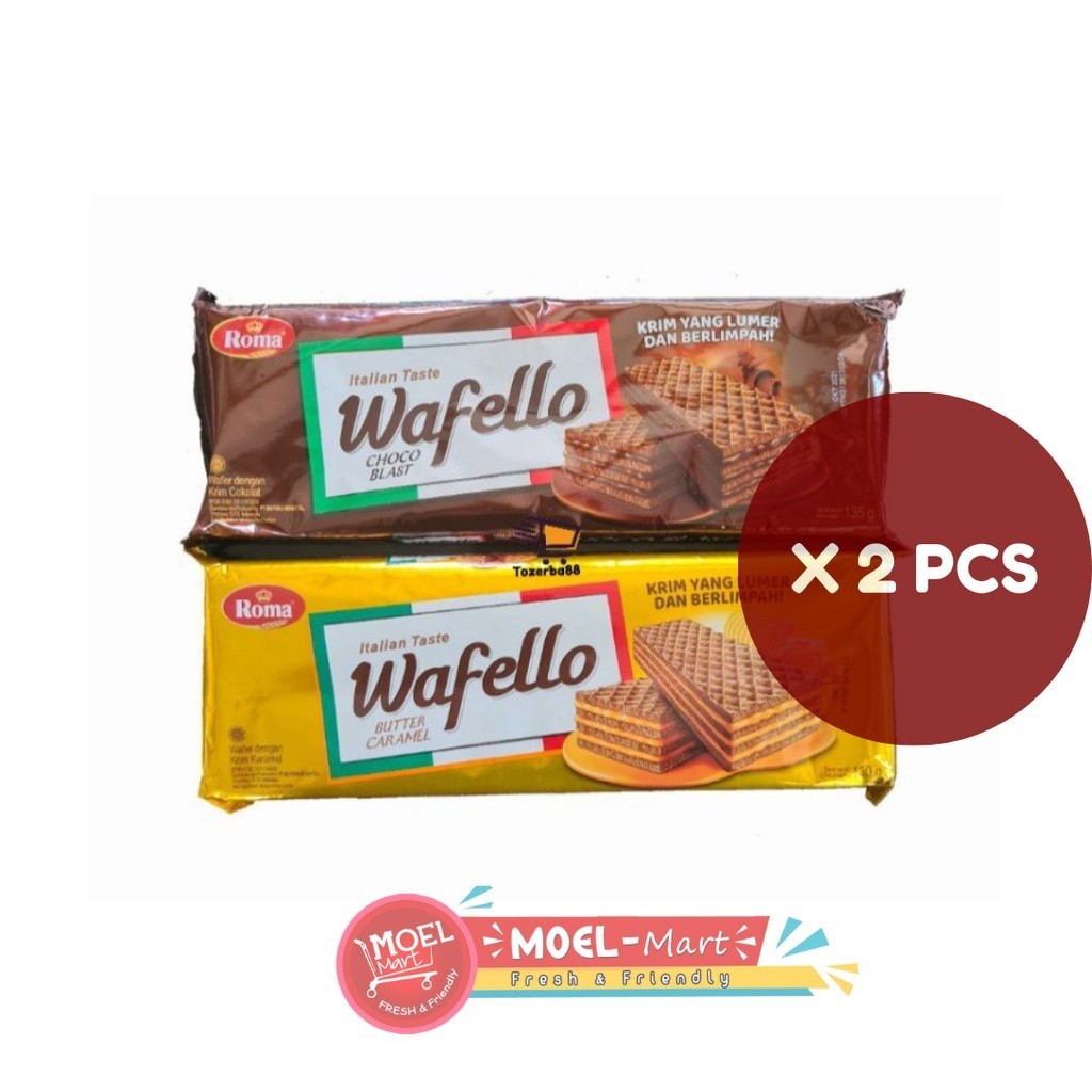 WAFELLO Wafer Italia 2pcs x 135gr