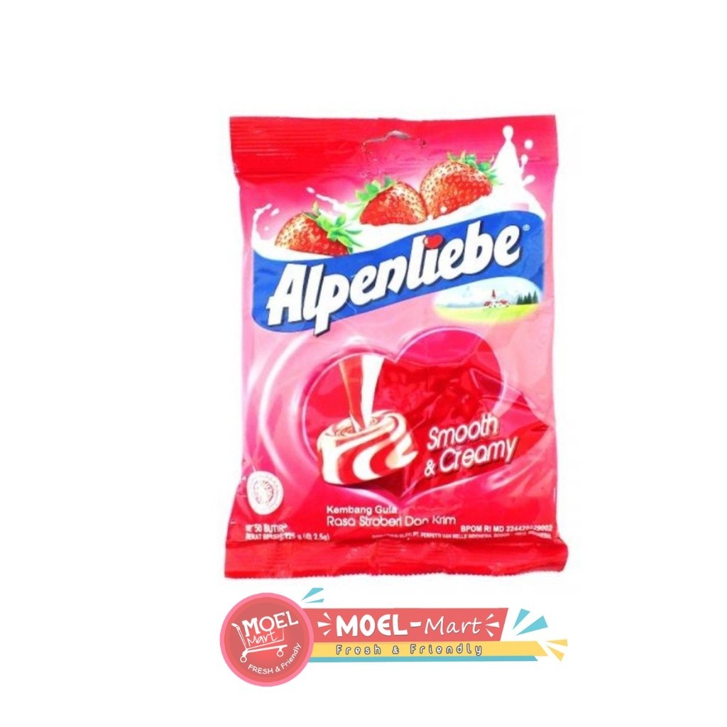 

ALPENLIEBE Strawberry Smooth & Creamy 112gr