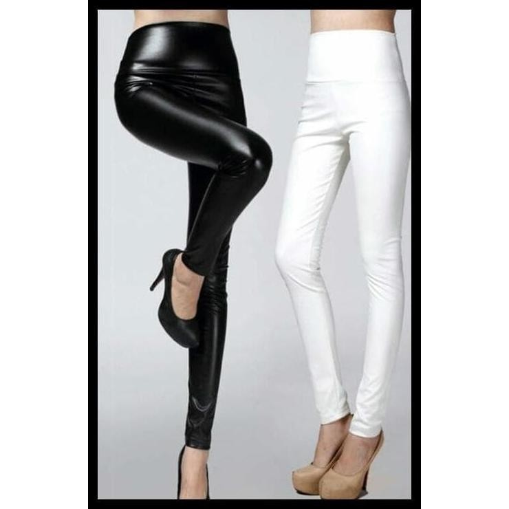 Celana legging dewasa wanita bahan kulit FREE ONGKIR