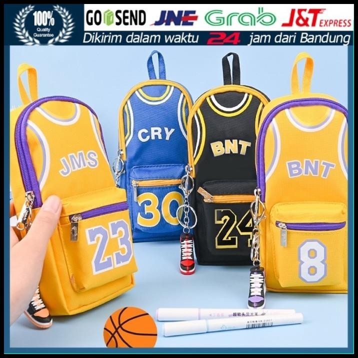 

BEST DEAL TEMPAT KOTAK PENCIL ANAK LAKI LAKI VIRAL MOTIF KAOS BASKET NBA !!!!!!!