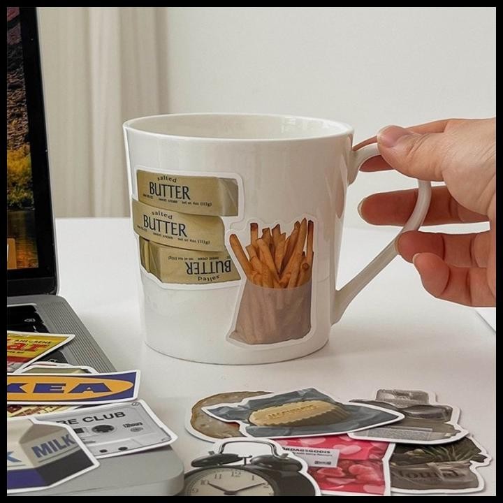 

HOT DEAL 50 PCS IKEA STIKER TAHAN AIR GAYA RETRO UNTUK IPAD / PONSEL !!!!!!