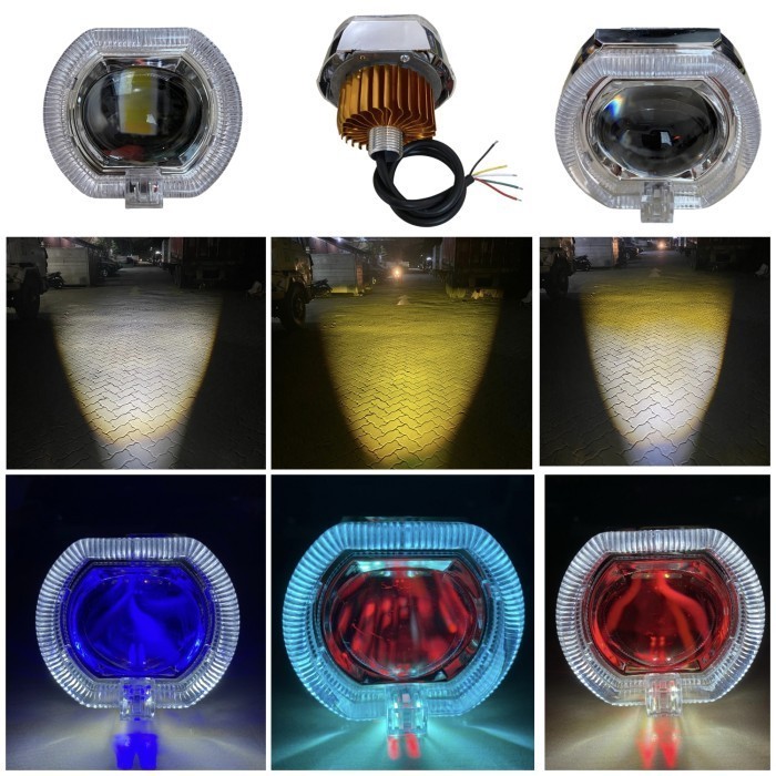 Restock Lampu Projie Biled Ala Ala Kw Projie Ala Ala Biled 2.5 Inch Devil Led Murah