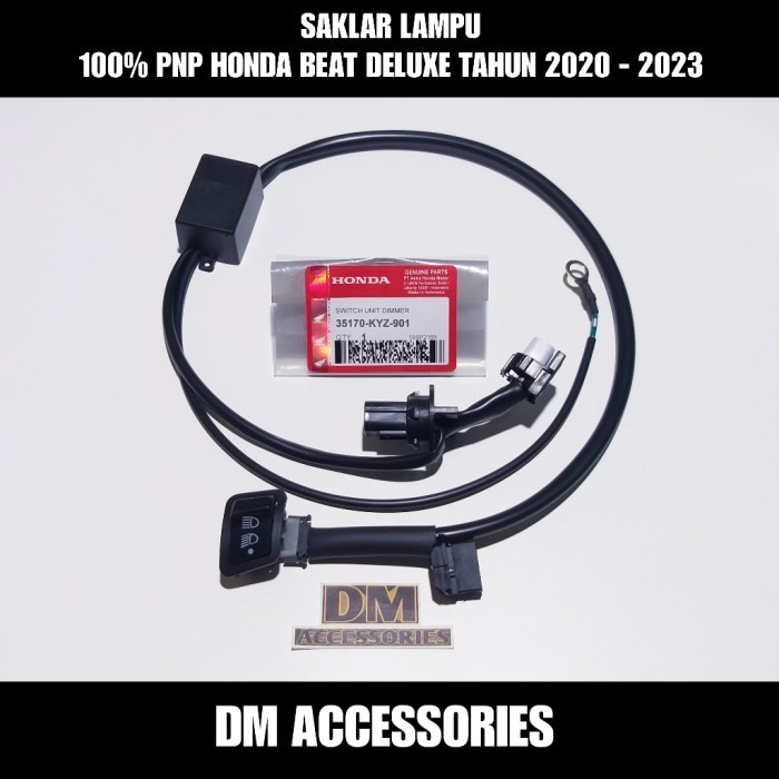 Termurah Saklar Lampu Beat Deluxe K1A Tahun 2020 - 2023 Saklar On Off 3 Titik Diskon