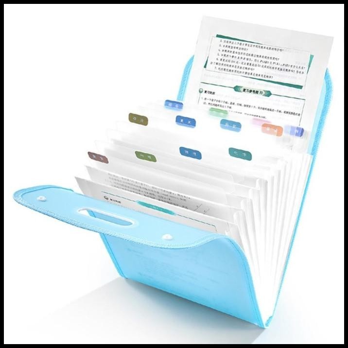 

HOT DEAL TAS FILE A4 13 SEKAT DOKUMEN ORGANIZER BAG ANAK MAP FOLDER AKORDEON !!!!!