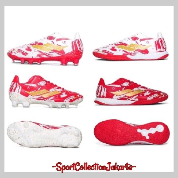 MILLS TROYA + IN FREEDOM PACK SEPATU FUTSAL / TROYA + FG SEPAK BOLA