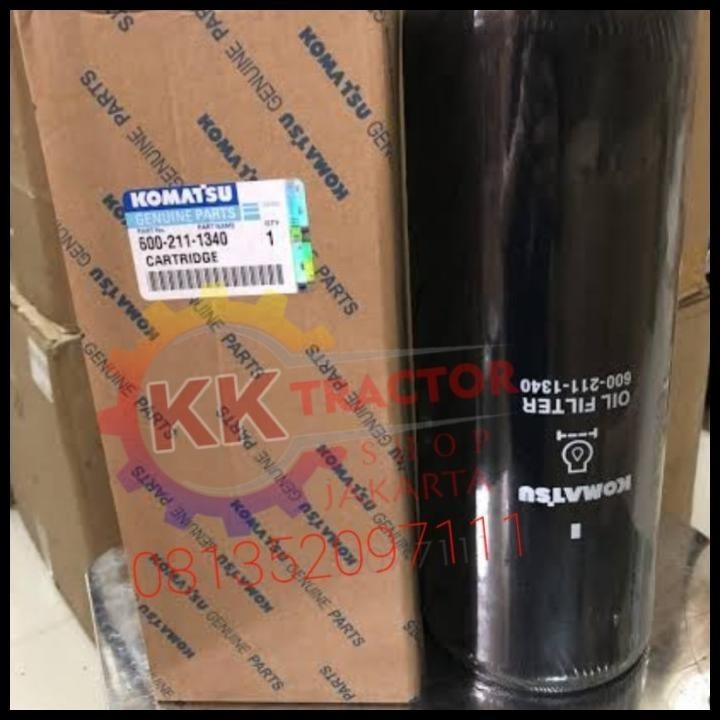 TERBARU FILTER OLI 600-211-1340 KOMATSU 