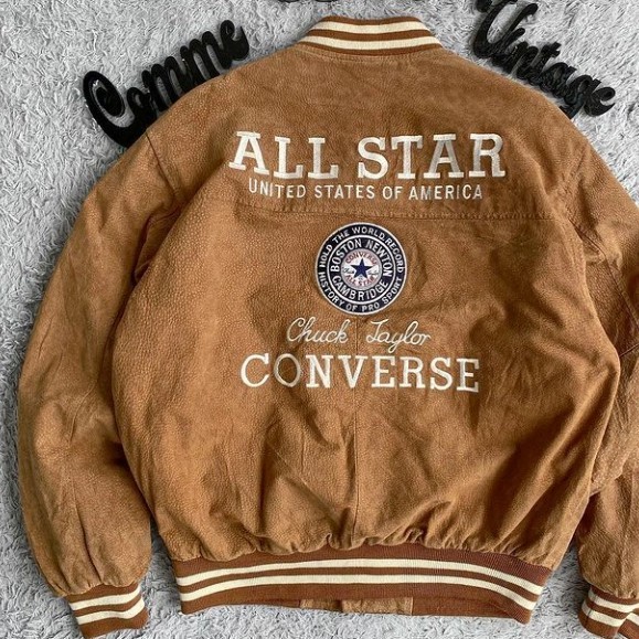 CONVERSE ALL STAR VARSITY BROWN LEATHER