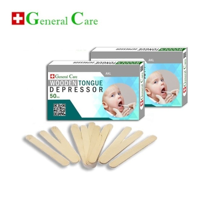 TONGUE SPATEL KAYU SPATULA LIDAH KAYU TONGUE SPATEL WOODEN DEPRESOR