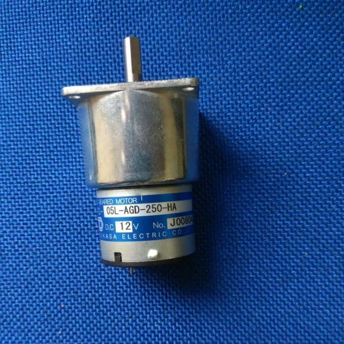 DC servo motor Tsukasa 12 Volt made in Japan asli