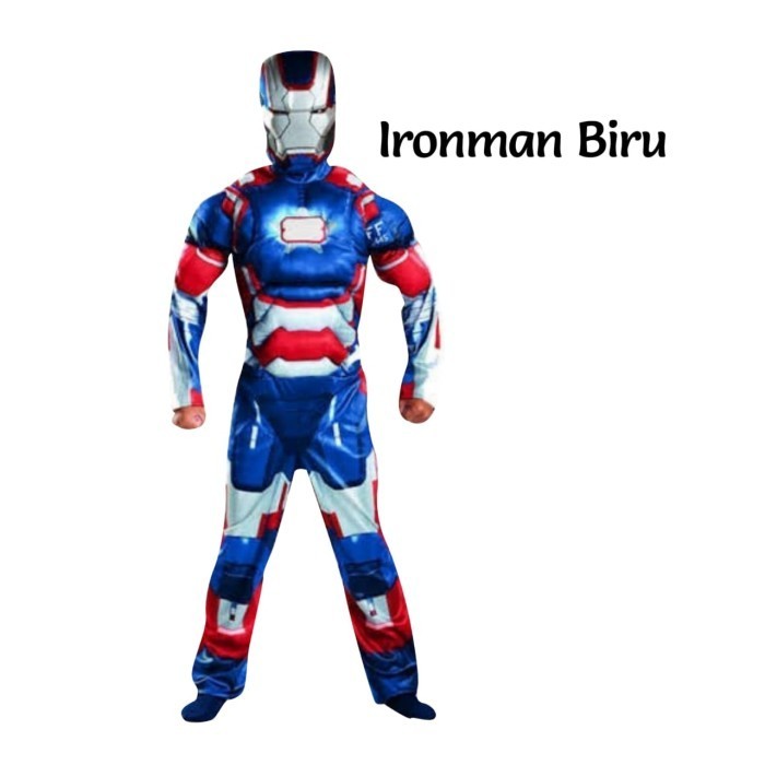 Kostum Superhero Fashion Anak Laki Baju Ironman