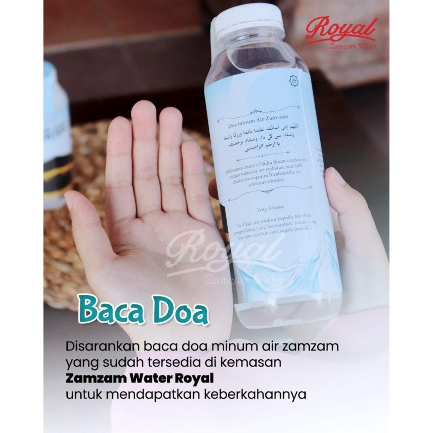 

Air Zam-Zam Asli( 2 Botol 500Ml ) / Oleh Oleh Haji Dan Umroh