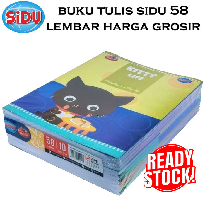 

Buku Tulis SiDu 58 Lembar Murah Grosir