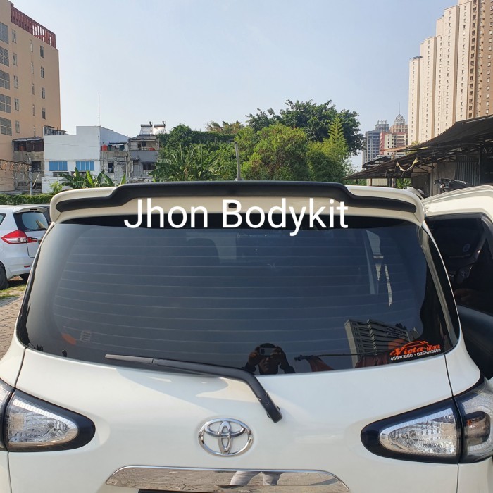 Spoiler Toyota Sienta Modelista Custom Sporty Wing Sienta Modelista Ori