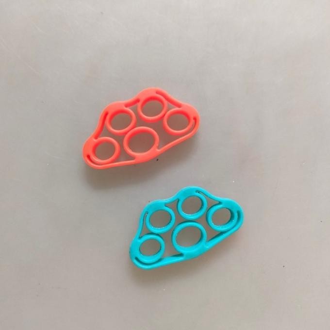 monggo] silicone finger resistance band latihan jari tangan alat senam jari