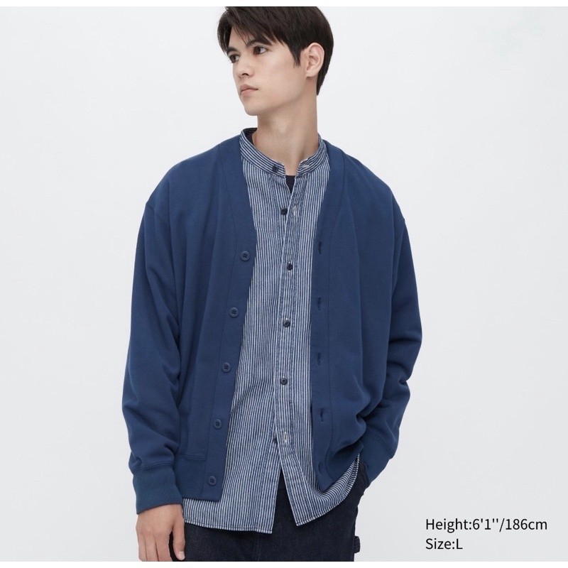 [NMDS COMPANY] PREMIUM CREWNECK Cardigan sweat lengan panjang cowok uniqlo new arrival