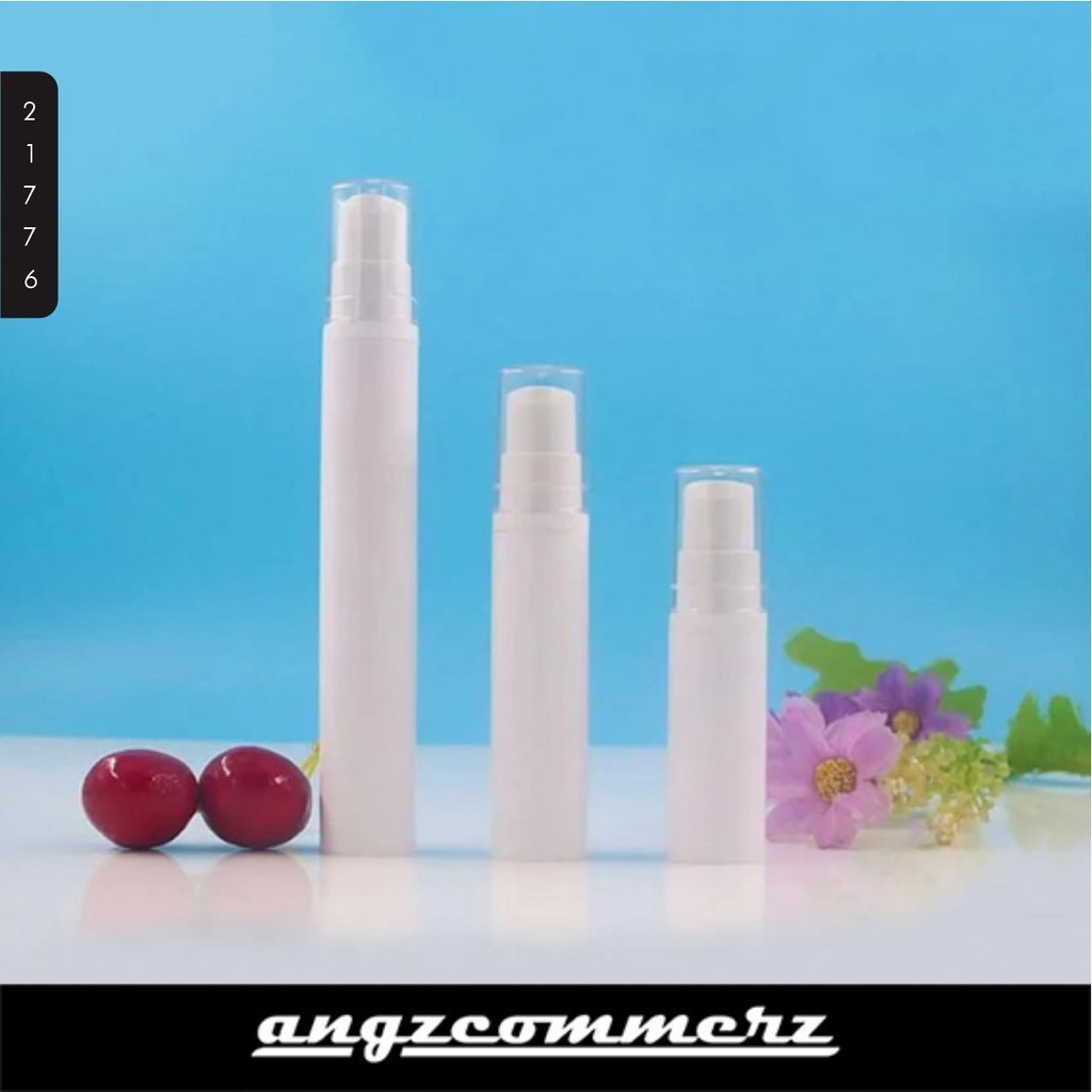 Botol Airless Putih Pump Skincare Emulsion Lotion Sabun 50ml