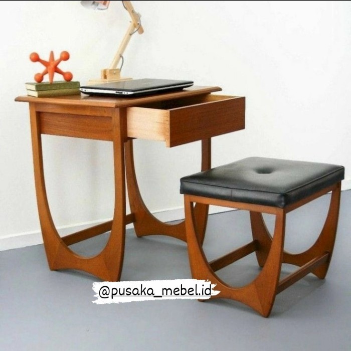 meja belajar minimalis kayu jati, meja kerja minimalis, meja rias kayu| Mebel Jepara