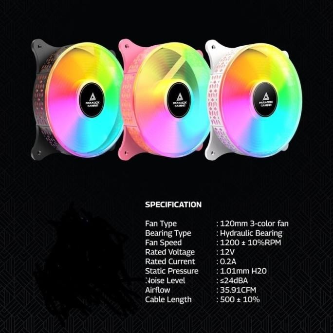 Paradox Gaming HYPERSONIC Fan Case PC