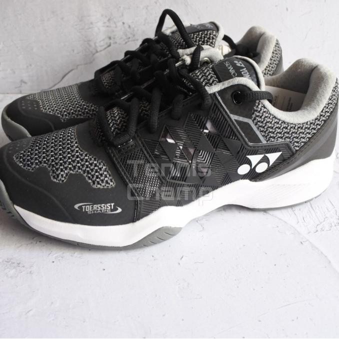 Sepatu Tenis Yonex Power Cushion Sonicage Black/ Tennis Shoes Original