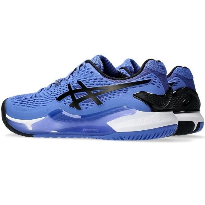 Sepatu Tenis Asics Gel Resolution 9 Sapphire Black/Tennis Shoe Asics Original Gel Resolution 9 Sapph