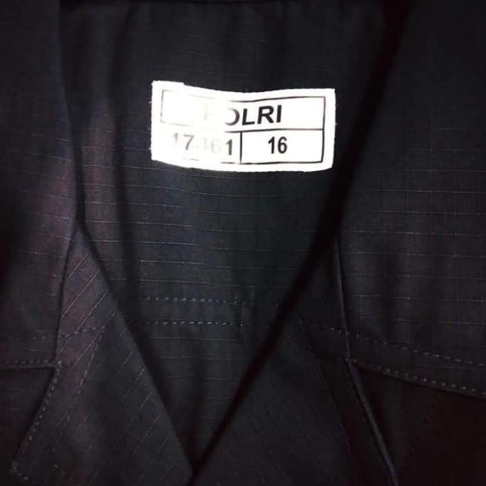 Seragam Pdl Hitam Brimob