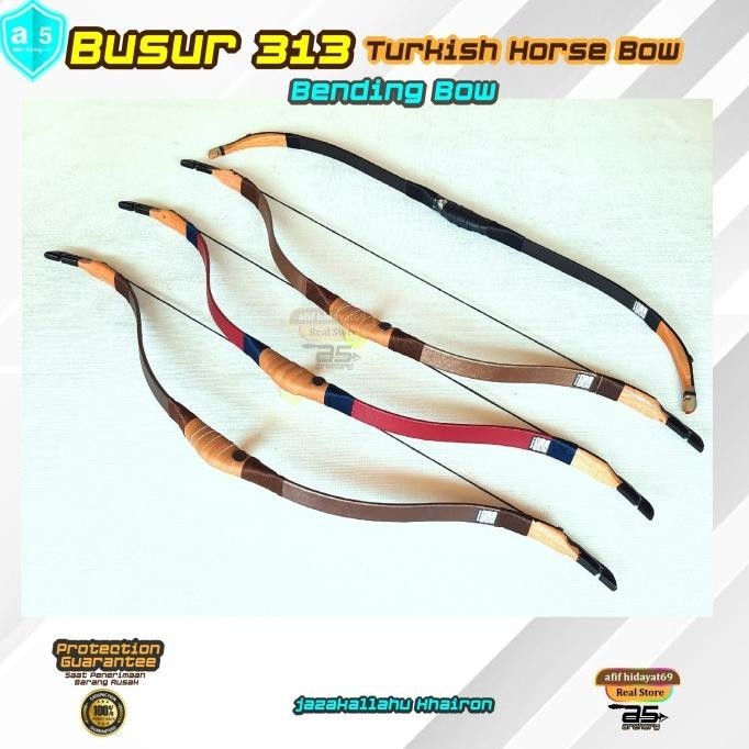 Busur Panah Dewasa Fiber Bending Korean Traditional Bow (KTB) 35-50Lbs