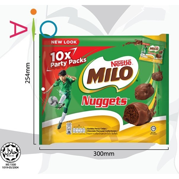 

NESTLE MILO NUGGETS 10S MILO NUGGET (10 X 15G )