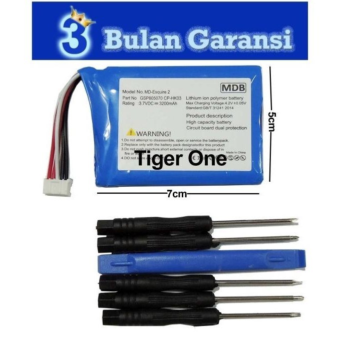 Mdb Baterai Speaker Harman Kardon Esquire 2 Md-Esquire 2 Gsp805070 Combact