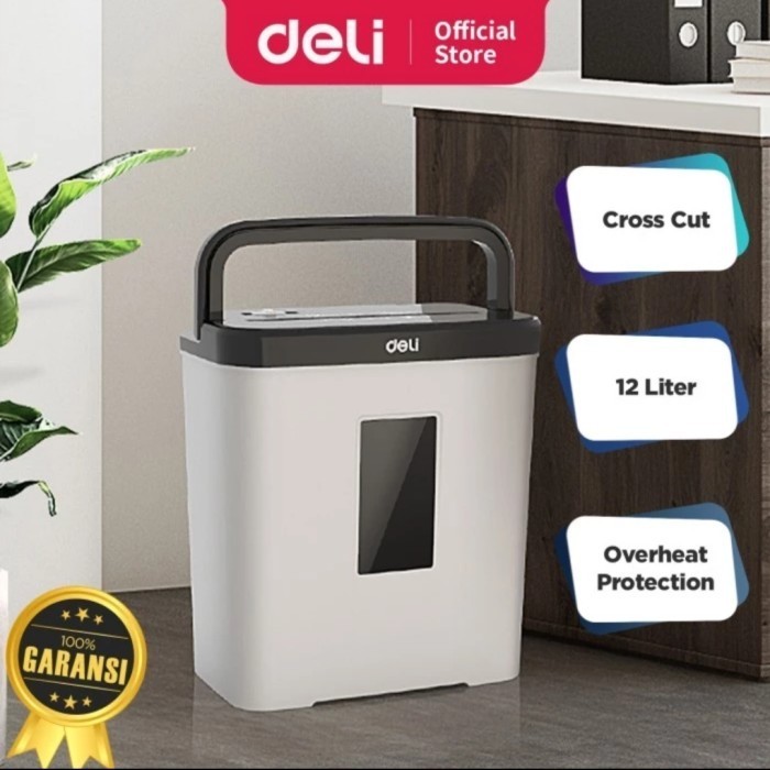 

Mesin penghancur kertas paper shredder DELI E9939 Kapasitas 5 lembar