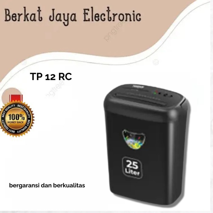 

Mesin Penghancur Kertas Topas TP-12C